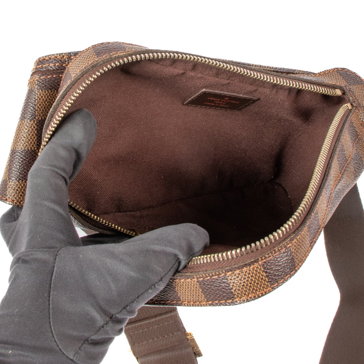 shop 100% authentic second hand Louis Vuitton Damier Ebene Geronimos Bag on Labellov.com