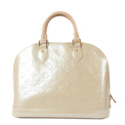 shop 100% authentic second hand Louis Vuitton Beige Monogram Vernis Alma PM on Labellov.com