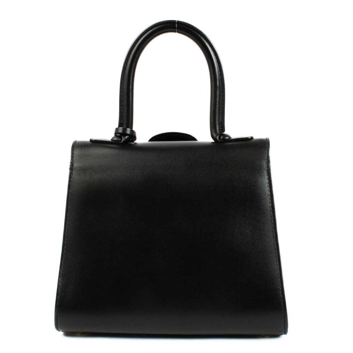 Delvaux Zwart Box Calf Brillant Mini