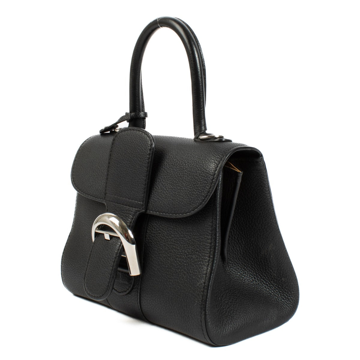 Delvaux Black Sellier Brillant Mini