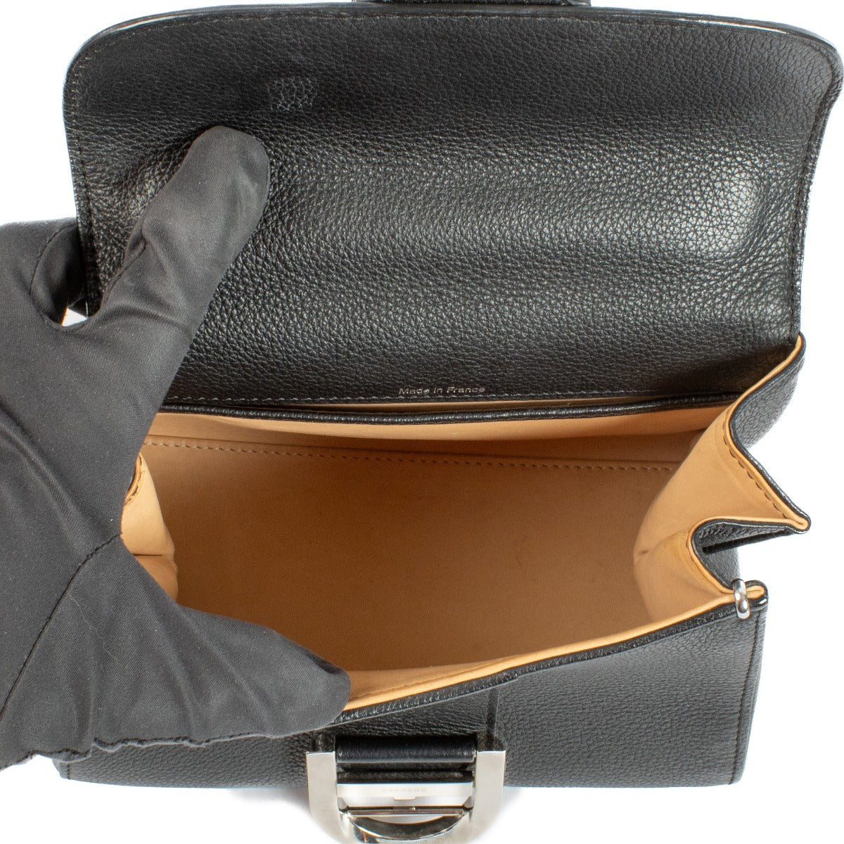 Delvaux Black Sellier Brillant Mini