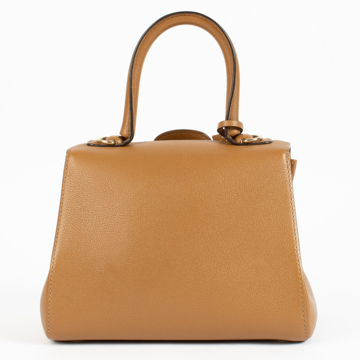 Shop safe online at Labellov in Antwerp, Brussels and Knokke this 100% authentic second hand Delvaux Végétal Rodéo Mini Brillant + Strap