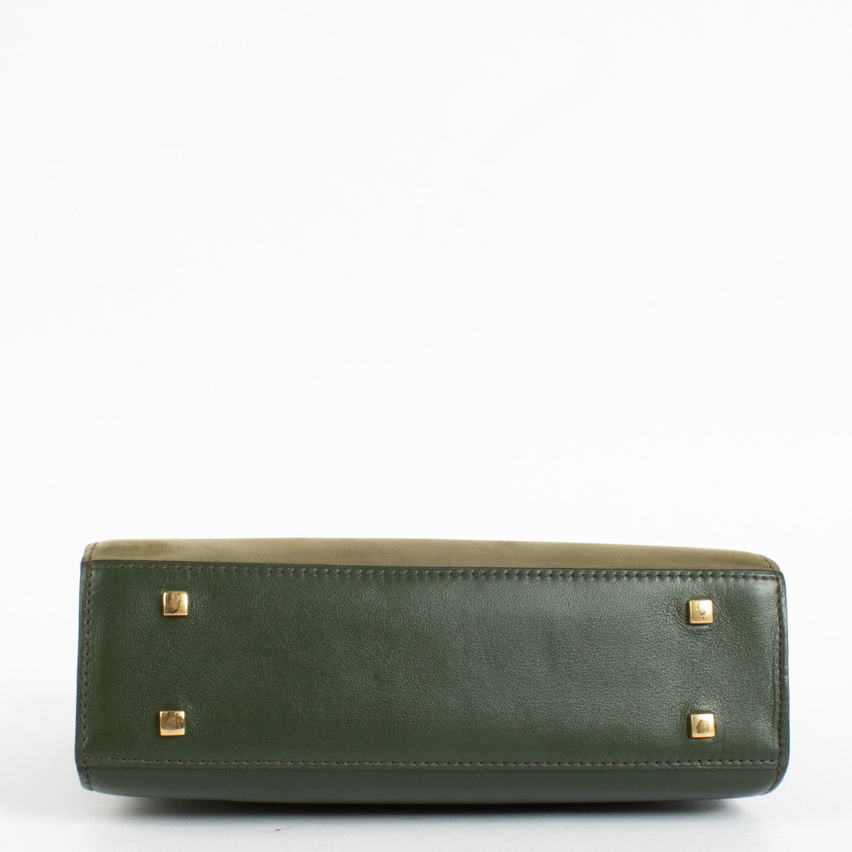 Shop the Delvaux Green Suede Tempête Mini second hand on Labellov.com
