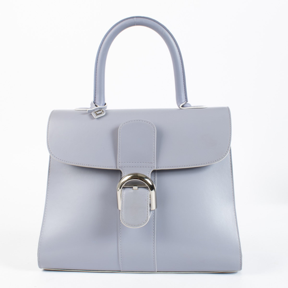 authentic preloved Delvaux Lilac Box Calf Brillant MM on Labellov.com