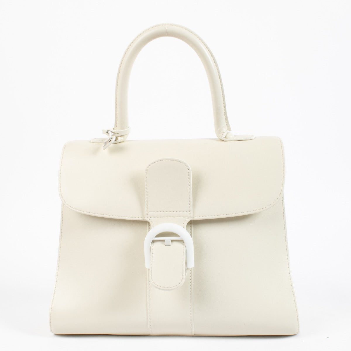 shop 100% authentic second hand Delvaux Ivory Box Calf Brillant MM on Labellov.com