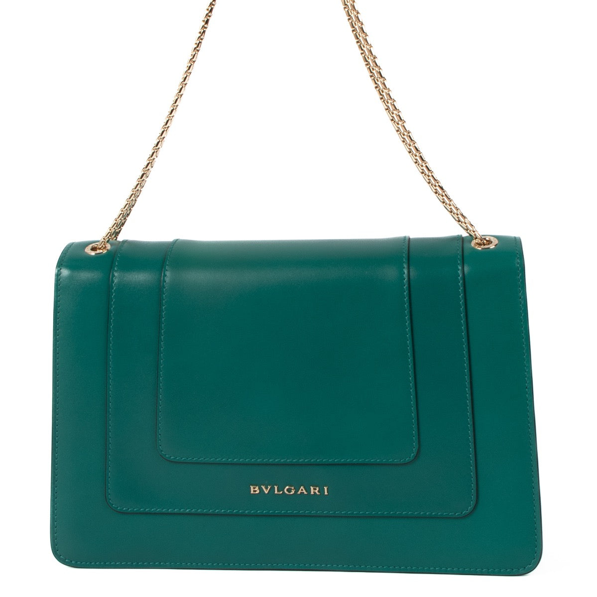 shop 100% authentic second hand Bulgari Green Serpenti Forever Shoulder Bag on Labellov.com