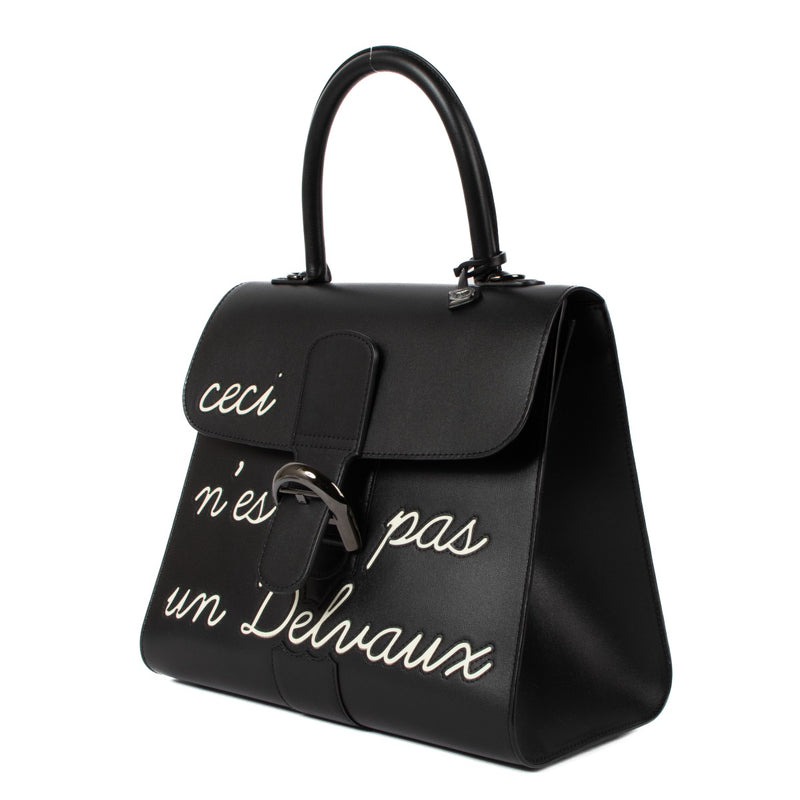 shop 100% authentic second hand Delvaux Black L'Humour Brillant MM on Labellov.com
