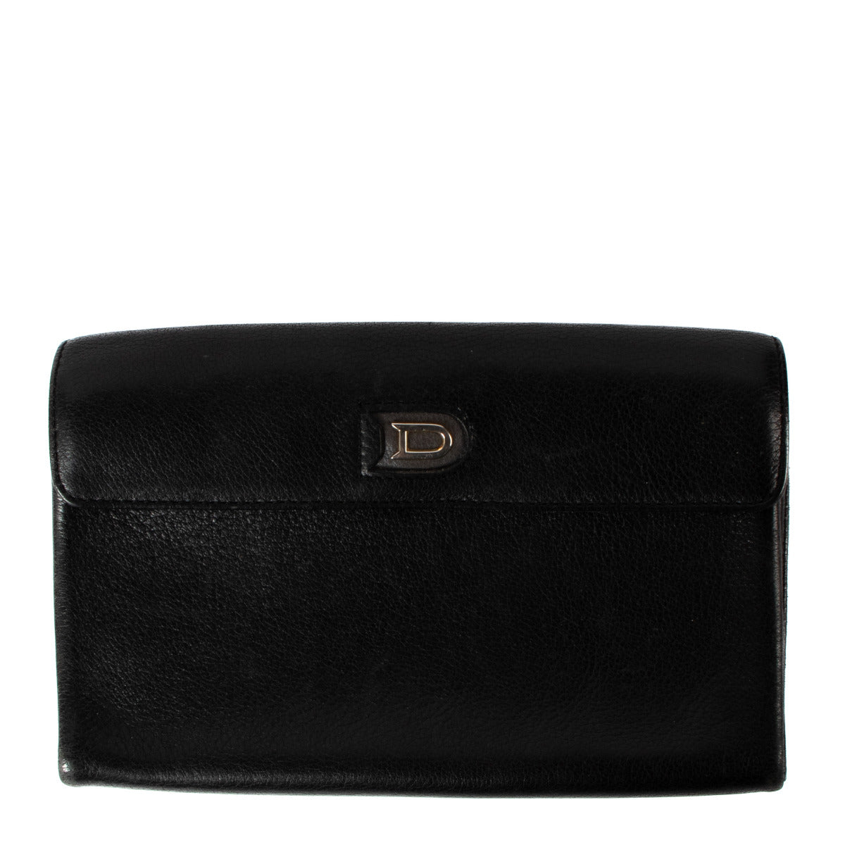 Delvaux Black Leather Wallet