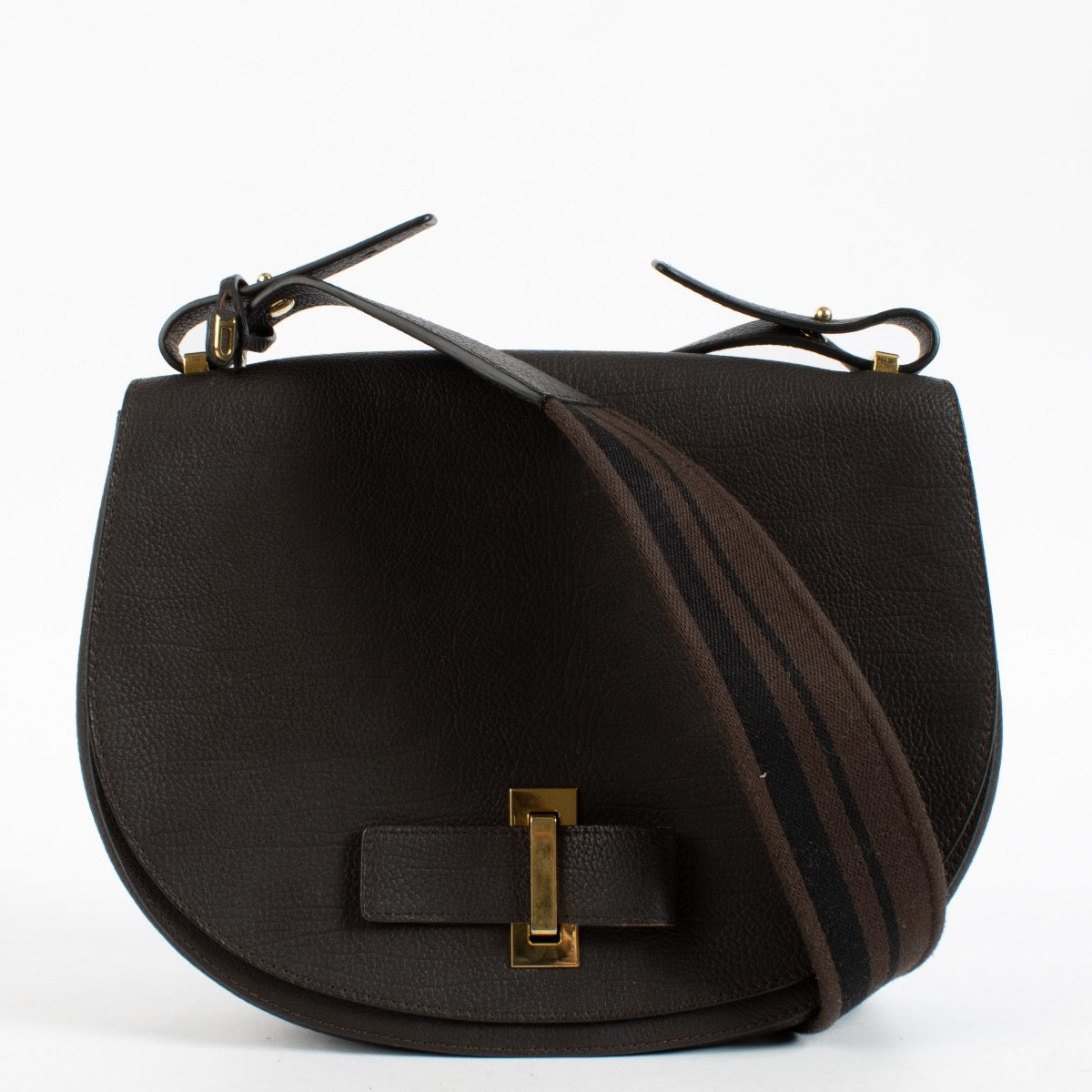 shop 100% authentic second hand Delvaux Brown Le Mutin MM on Labellov.com