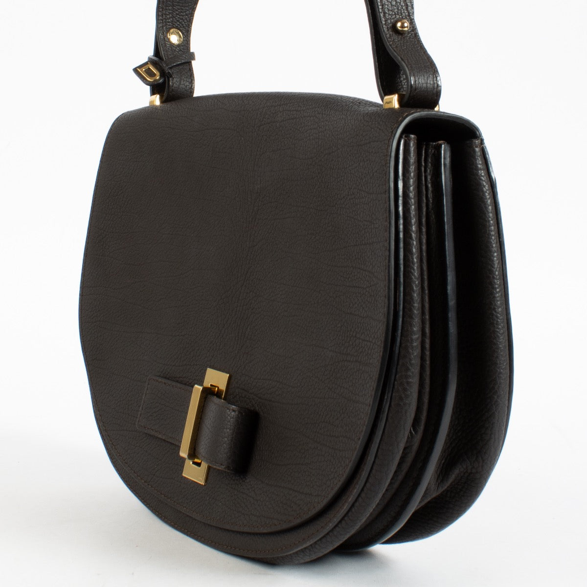 shop 100% authentic second hand Delvaux Brown Le Mutin MM on Labellov.com