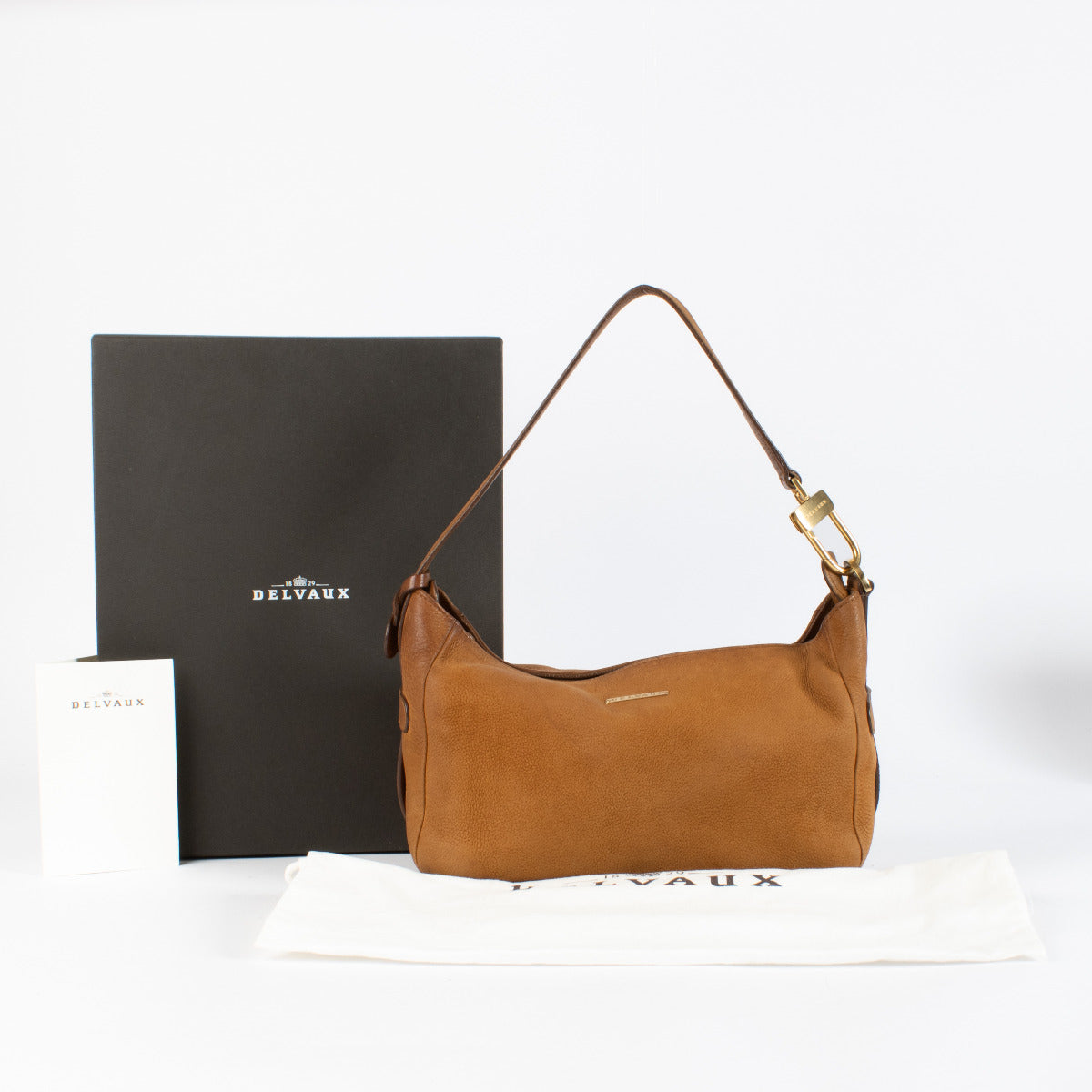Delvaux Fauve Santiag Chicago Bag