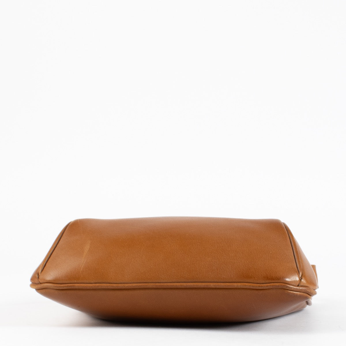 Delvaux Cognac Bridon Coquin Baudrier Pochette PM