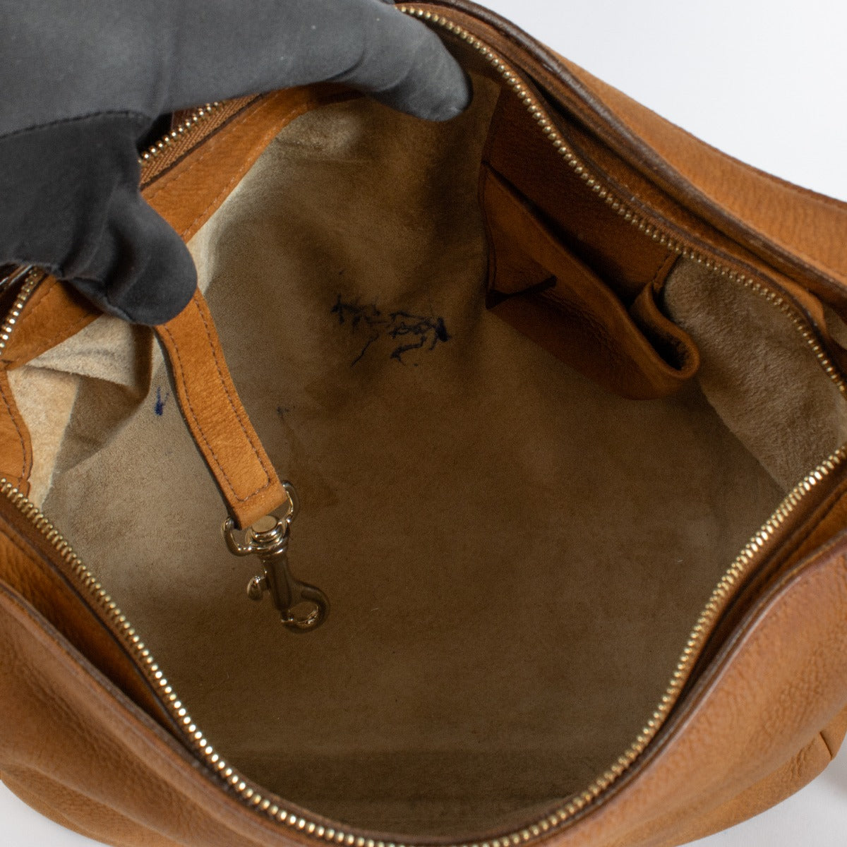 Delvaux Fauve Santiag Chicago Bag