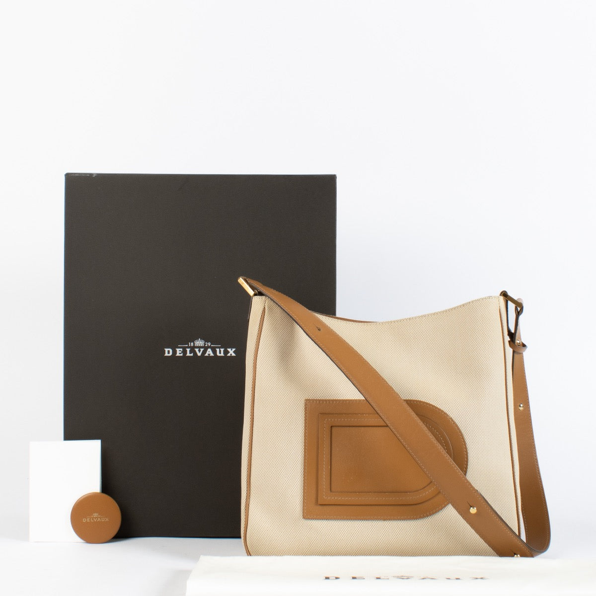 Louise Hobo MM Toile de Fauve Allure Bag