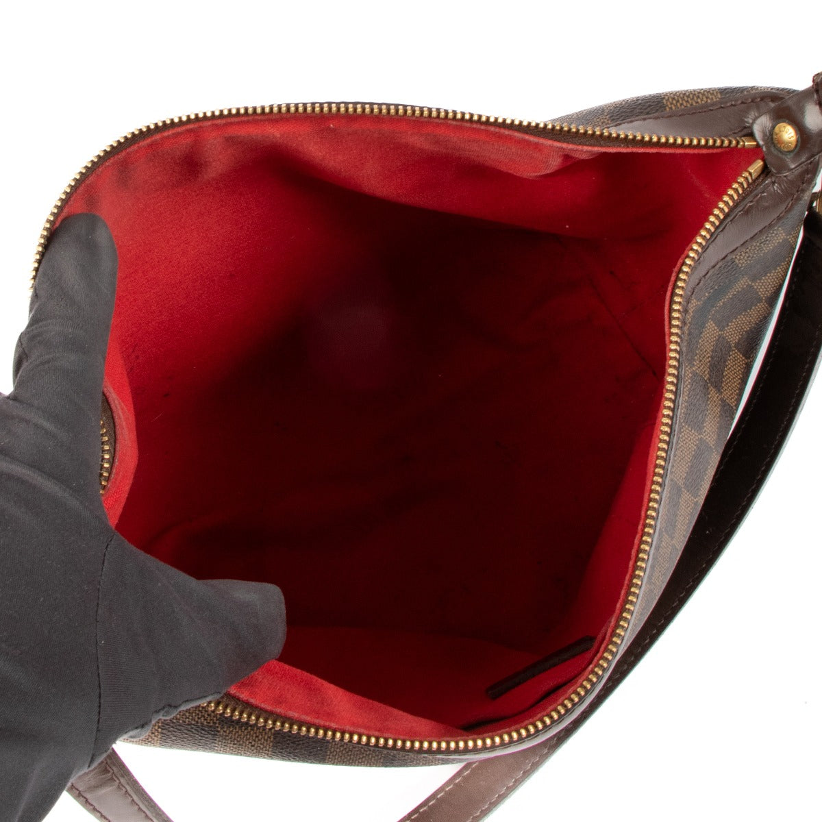 Louis Vuitton Damier Ebene Illovo MM Hobo Bag