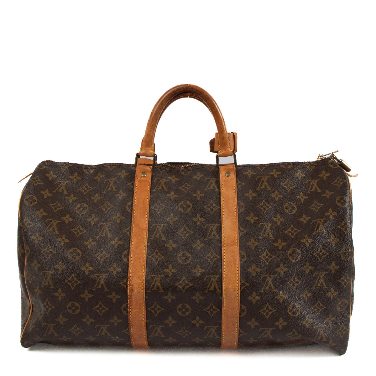 Louis Vuitton Monogram Keepall 50 Travel Bag