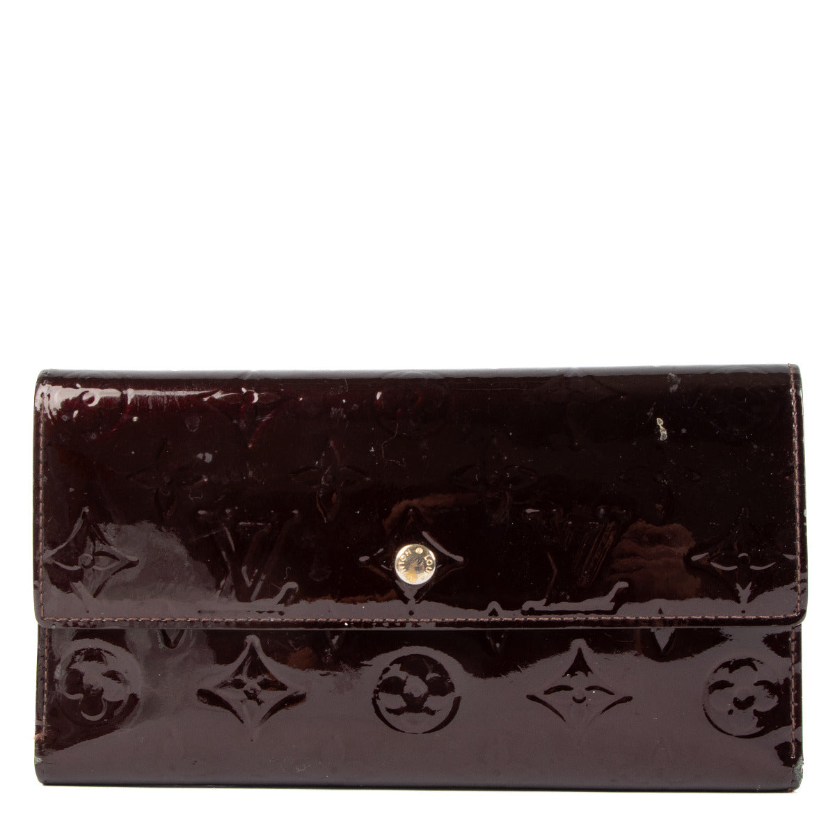 Louis Vuitton Burgundy Wallet