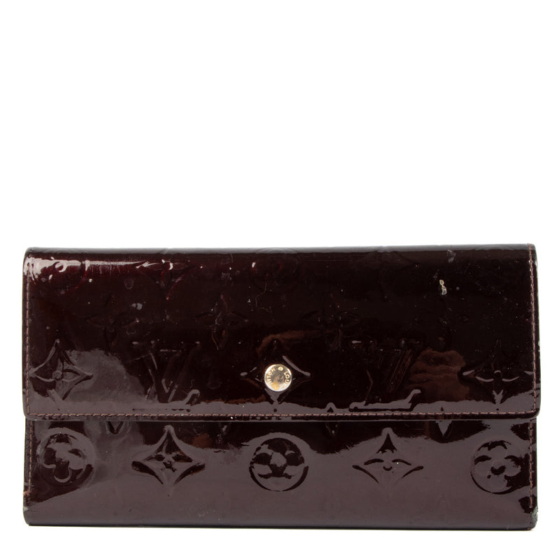 Louis Vuitton Burgundy Wallet