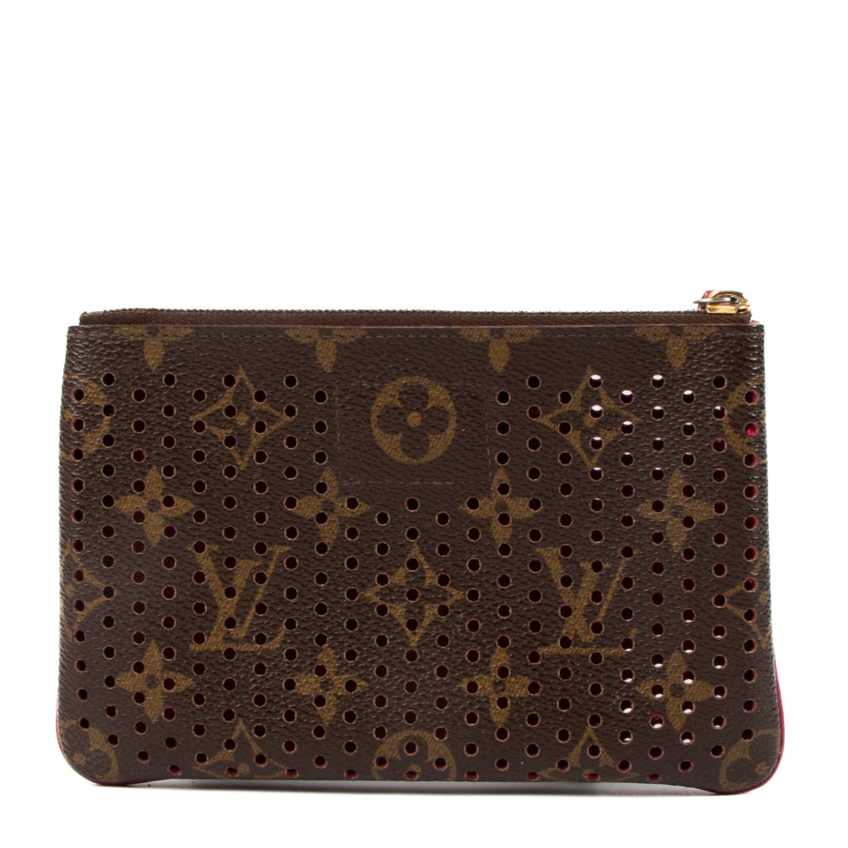 Louis Vuitton Monogram Perfo Pochette Pouch Wallet