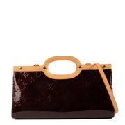 Louis Vuitton Patent Burgundy Roxbury Bag