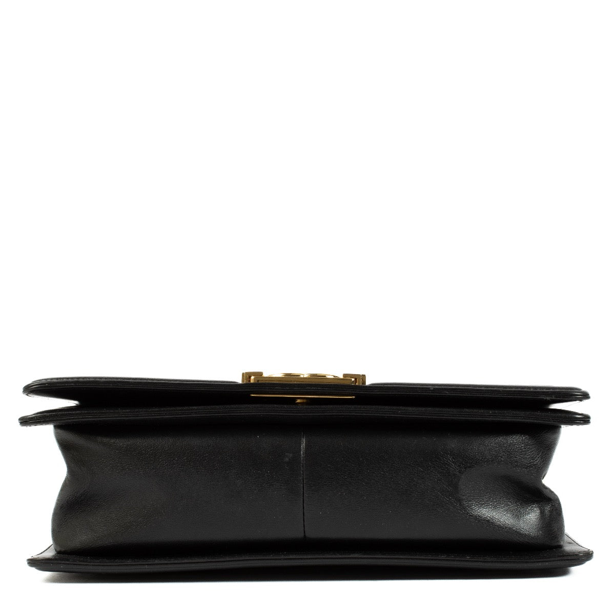 Chanel Zwarte Chevron Medium Boy Chanel Tas