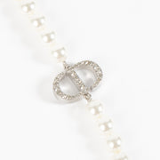Shop safe online at Labellov in Antwerp, Brussels and Knokke this 100% authentic second hand Christian Dior Silver 30 Montaigne Necklace. Veilig online tweedehands authentieke Christian Dior Silver 30 Montaigne ketting kopen bij Labellov.
