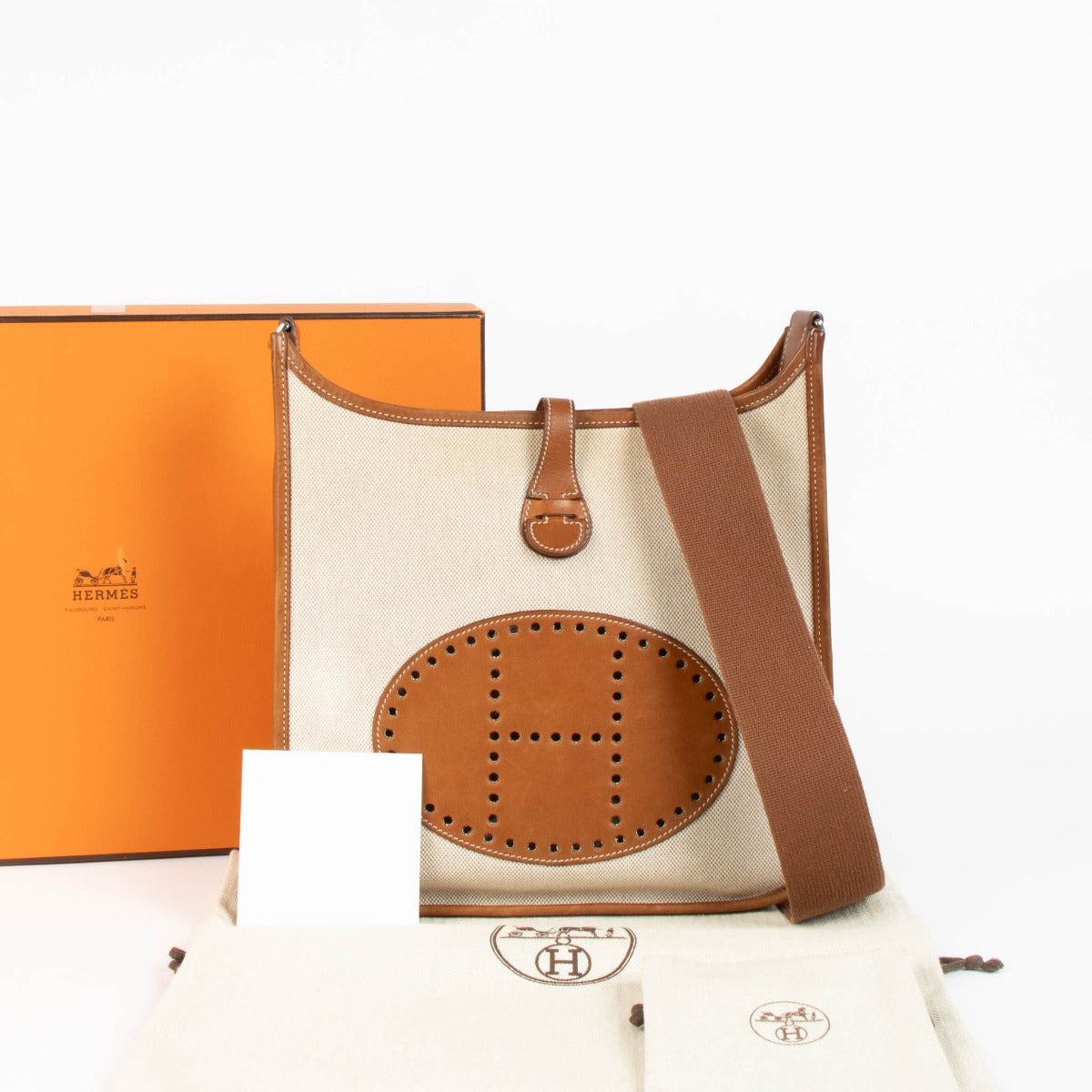 Hermès Evelyne I 29 Canvas/Barenia PHW