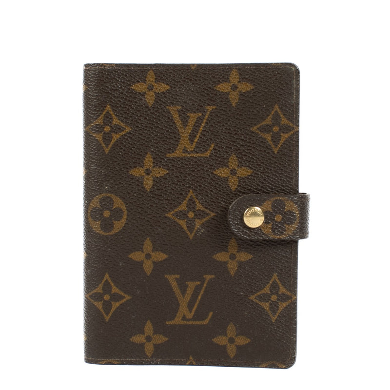 Louis Vuitton Monogram Small Ring Agenda Cover