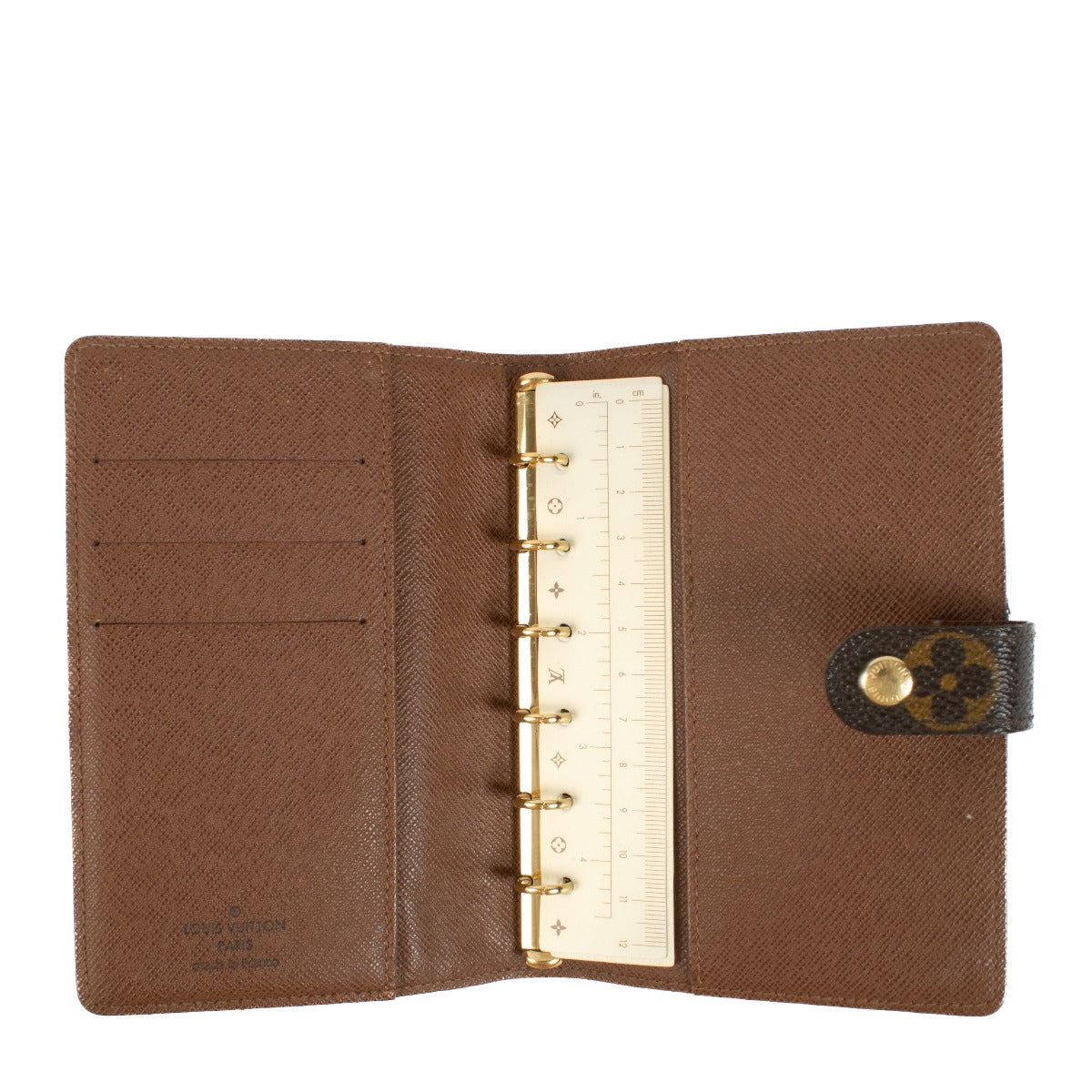 Louis Vuitton Monogram Small Ring Agenda Cover