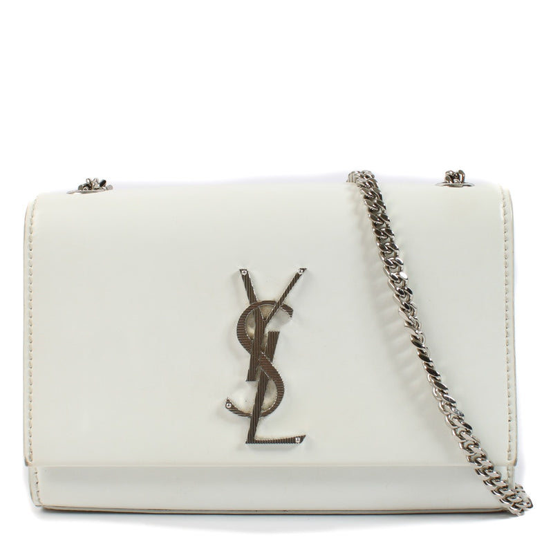 shop 100% authentic second hand Saint Laurent White Kate Bag on Labellov.com