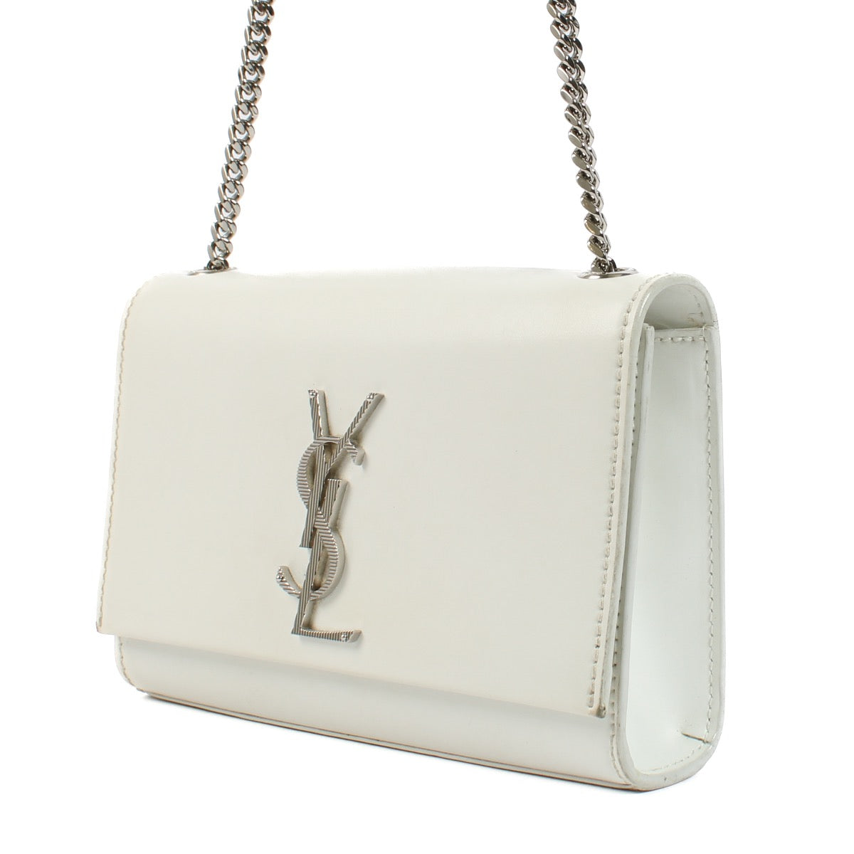 shop 100% authentic second hand Saint Laurent White Kate Bag on Labellov.com