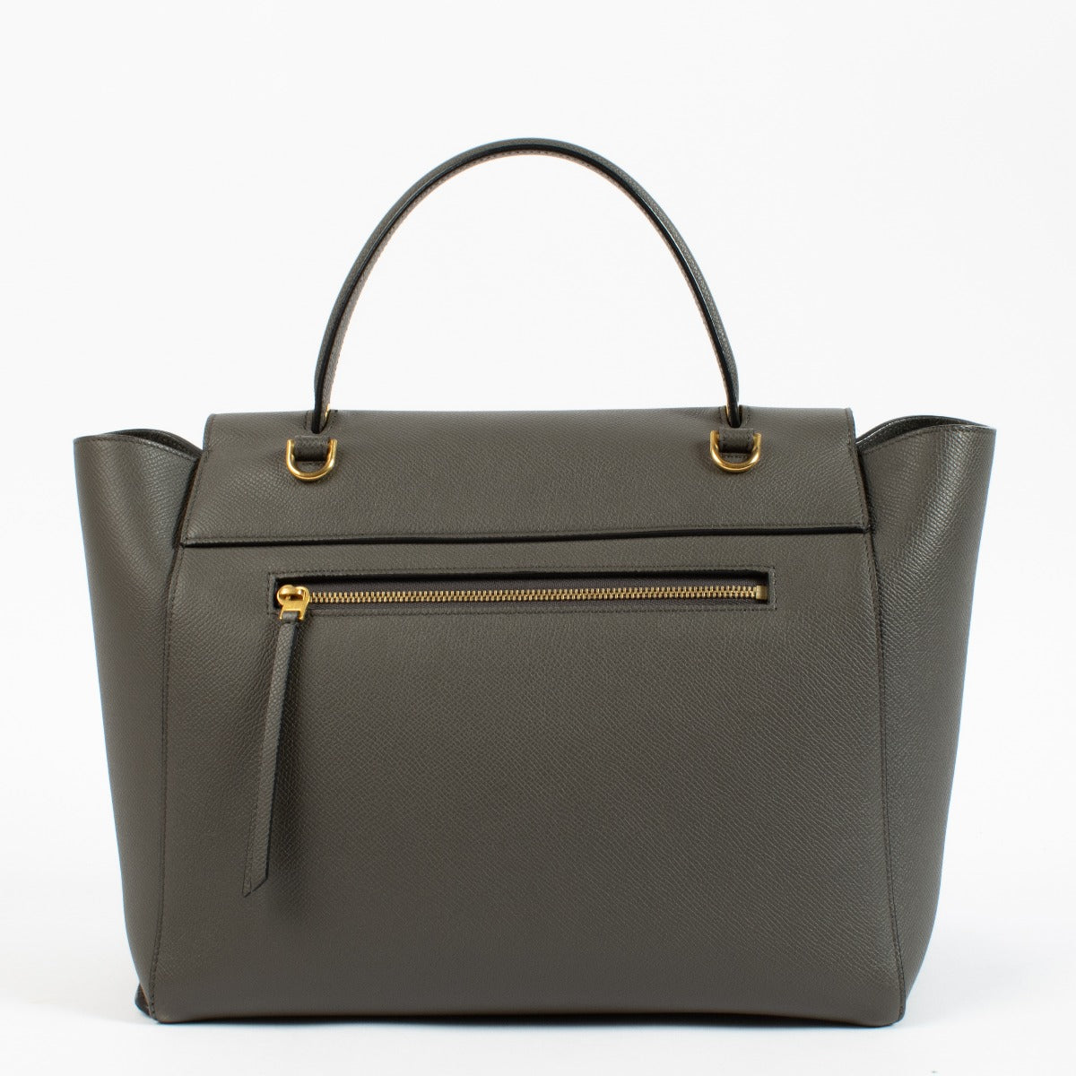 Celine Grey Leather Mini Belt Bag