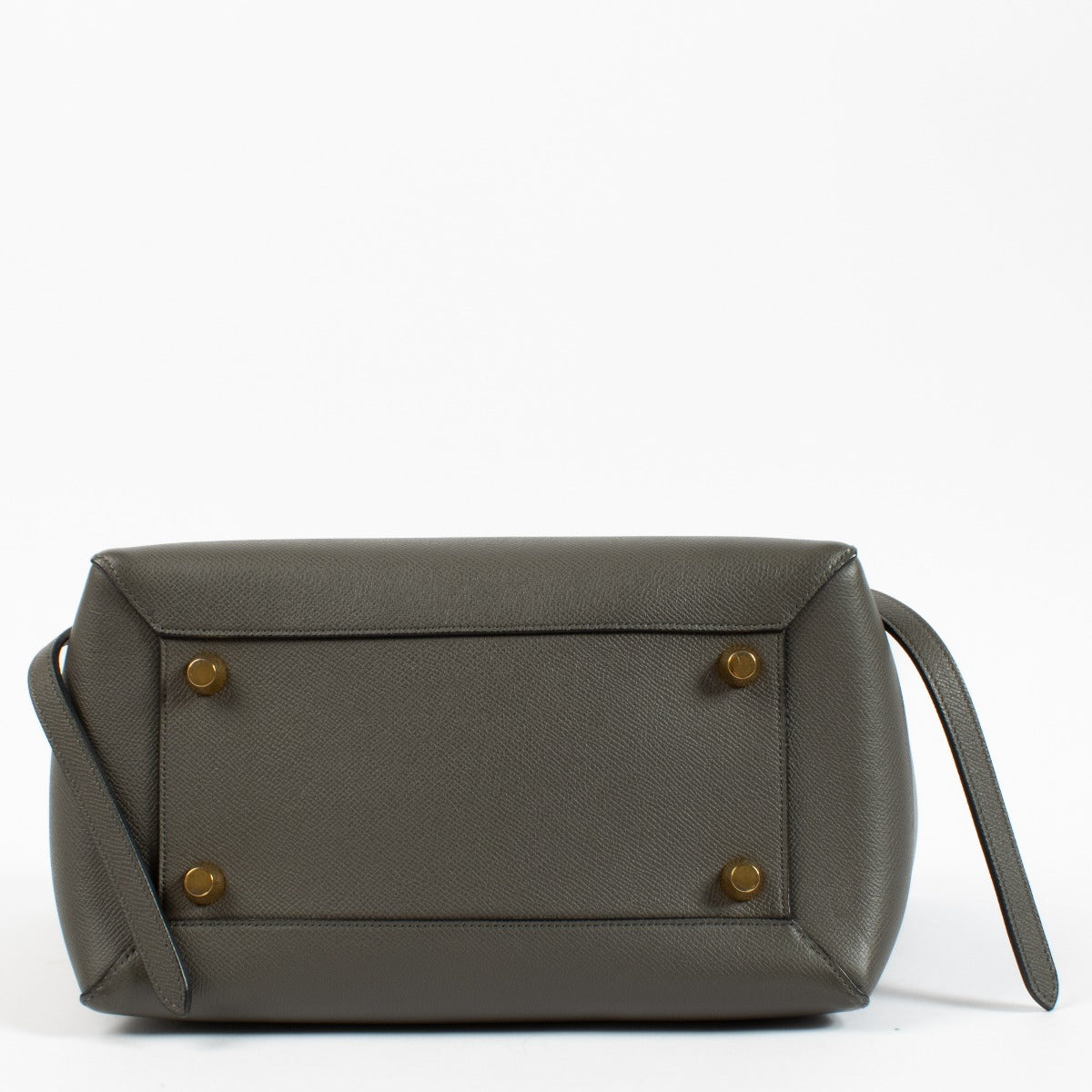 Celine Grey Leather Mini Belt Bag