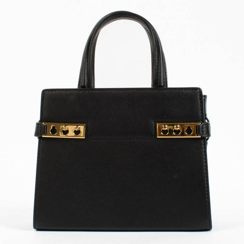 Authentic second hand Delvaux Black Silky Calf Tempête Crush Small on Labellov.com