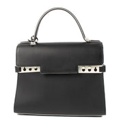 Delvaux Black Tempête MM Dans Les Nuages Bag for the best price at Labellov secondhand luxury in Antwerp. We buy and sell your preloved and brand new designer bags for the best price.