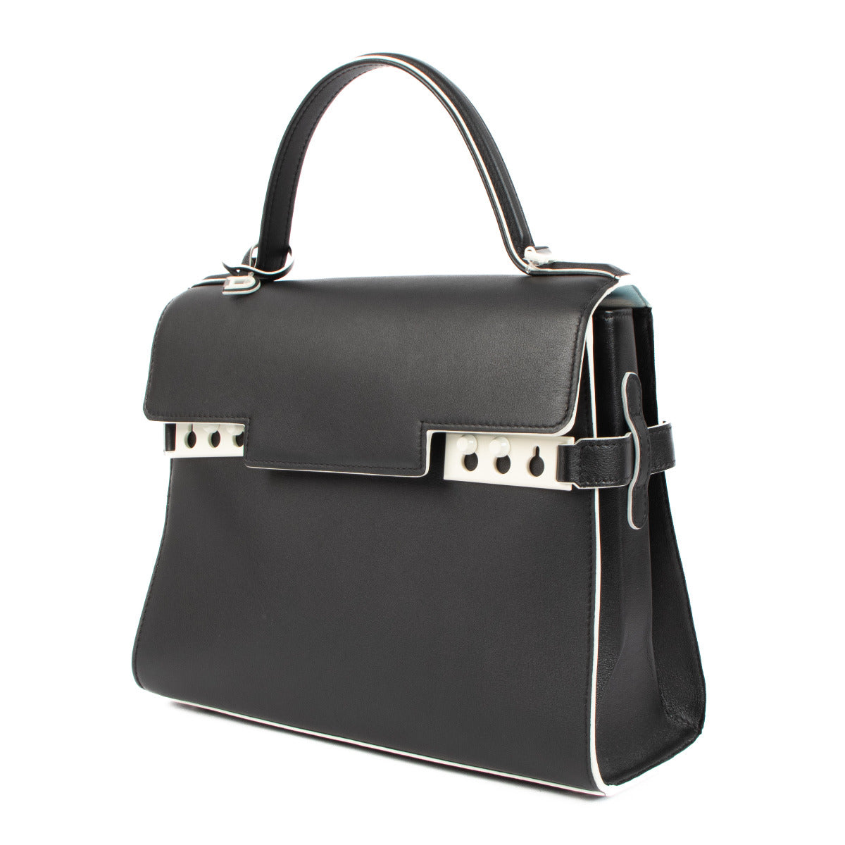 Delvaux Black Tempête MM Dans Les Nuages Bag