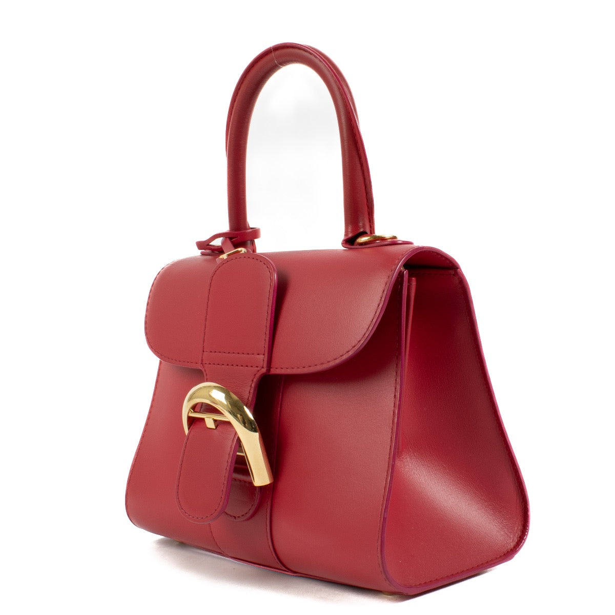 Authentic second hand Delvaux Framboise Box Calf Brillant Mini on Labellov.com