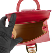 Authentic second hand Delvaux Framboise Box Calf Brillant Mini on Labellov.com