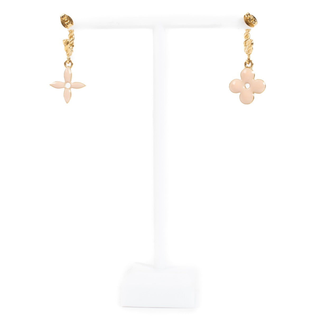 Louis Vuitton Gold Sweet Monogram Earrings
