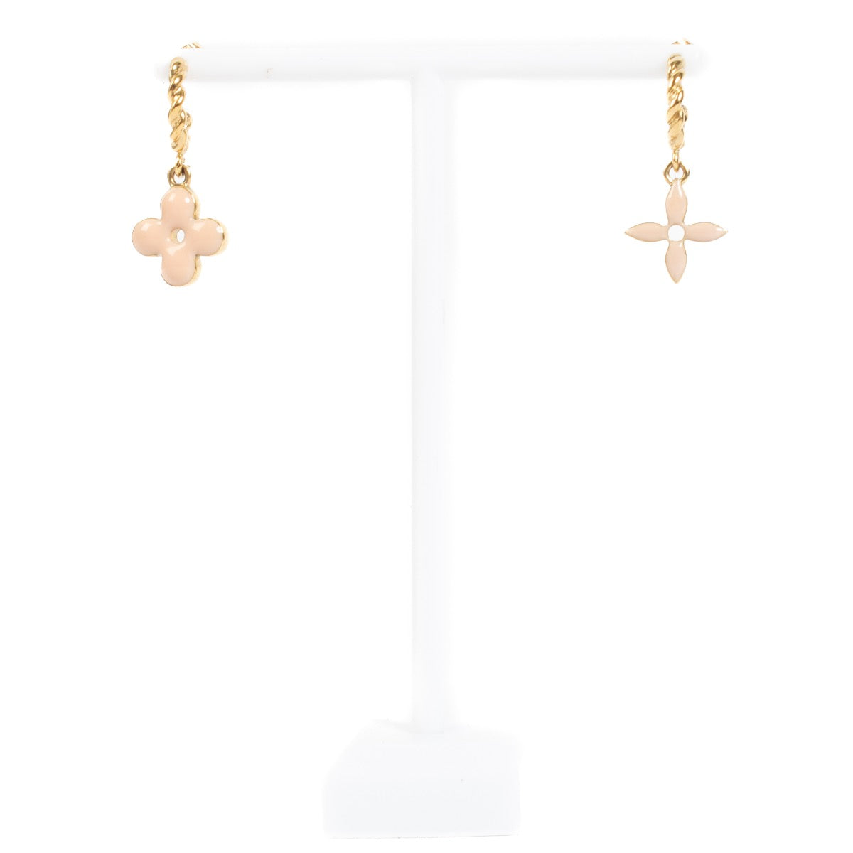 Louis Vuitton Gold Sweet Monogram Earrings
