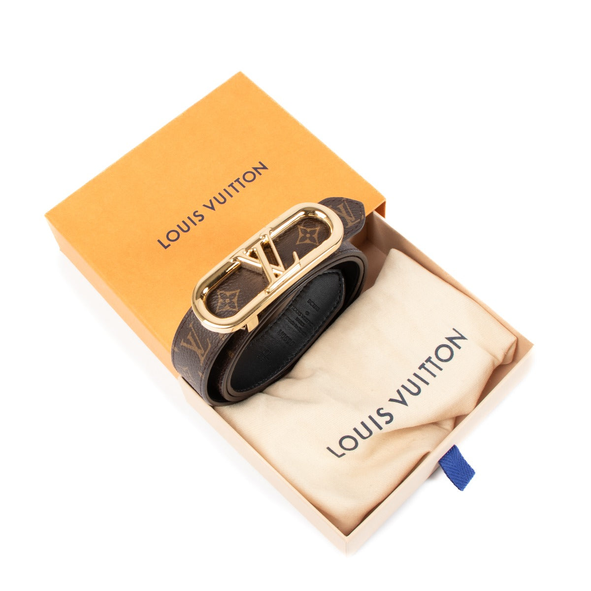 Louis Vuitton My LV Chain 25mm Reversible Belt