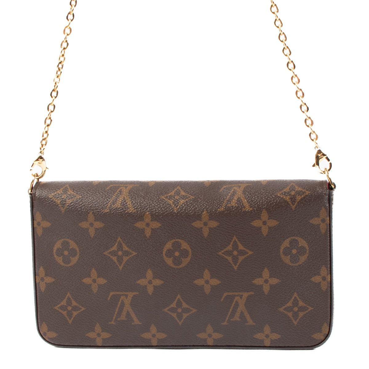 Shop safe online at LABELLOV in Antwerp, Brussels and Knokke this 100% authentic second hand Louis Vuitton Monogram Pochette Felicie. Veilig online tweedehands authentieke Louis Vuitton Monogram Pochette Felicie handtas bij Labellov kopen.