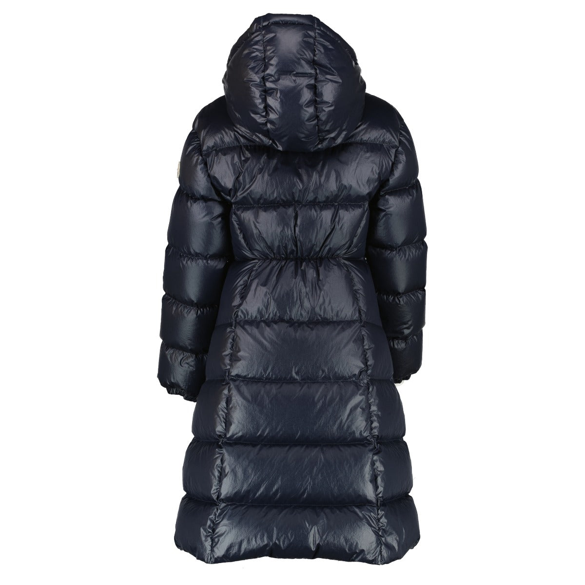 Moncler Donkerblauwe Selenga Lange Donsjas - Maat 0