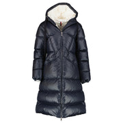 Moncler Navy Blue Selenga Long Down Jacket