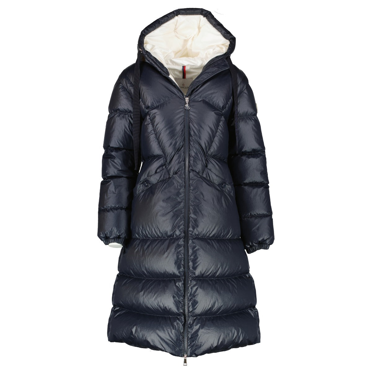 Moncler Navy Blue Selenga Long Down Jacket