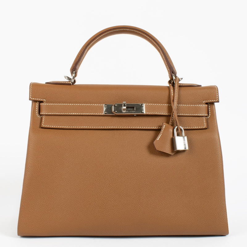 Hermès Kelly 32 Gold Togo PHW