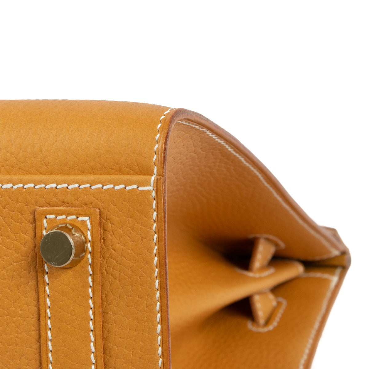Hermès Birkin 30 Sellier Naturel Sable Vache Naturelle Grainée GHW