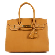 Hermès Birkin 30 Naturel Sable Vache Naturelle Grainée
