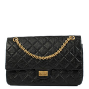 shop 100% authentic second hand Chanel Black Calfskin Medium 2.55 Bag on Labellov.com