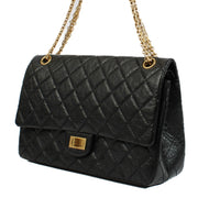 shop 100% authentic second hand Chanel Black Calfskin Medium 2.55 Bag on Labellov.com